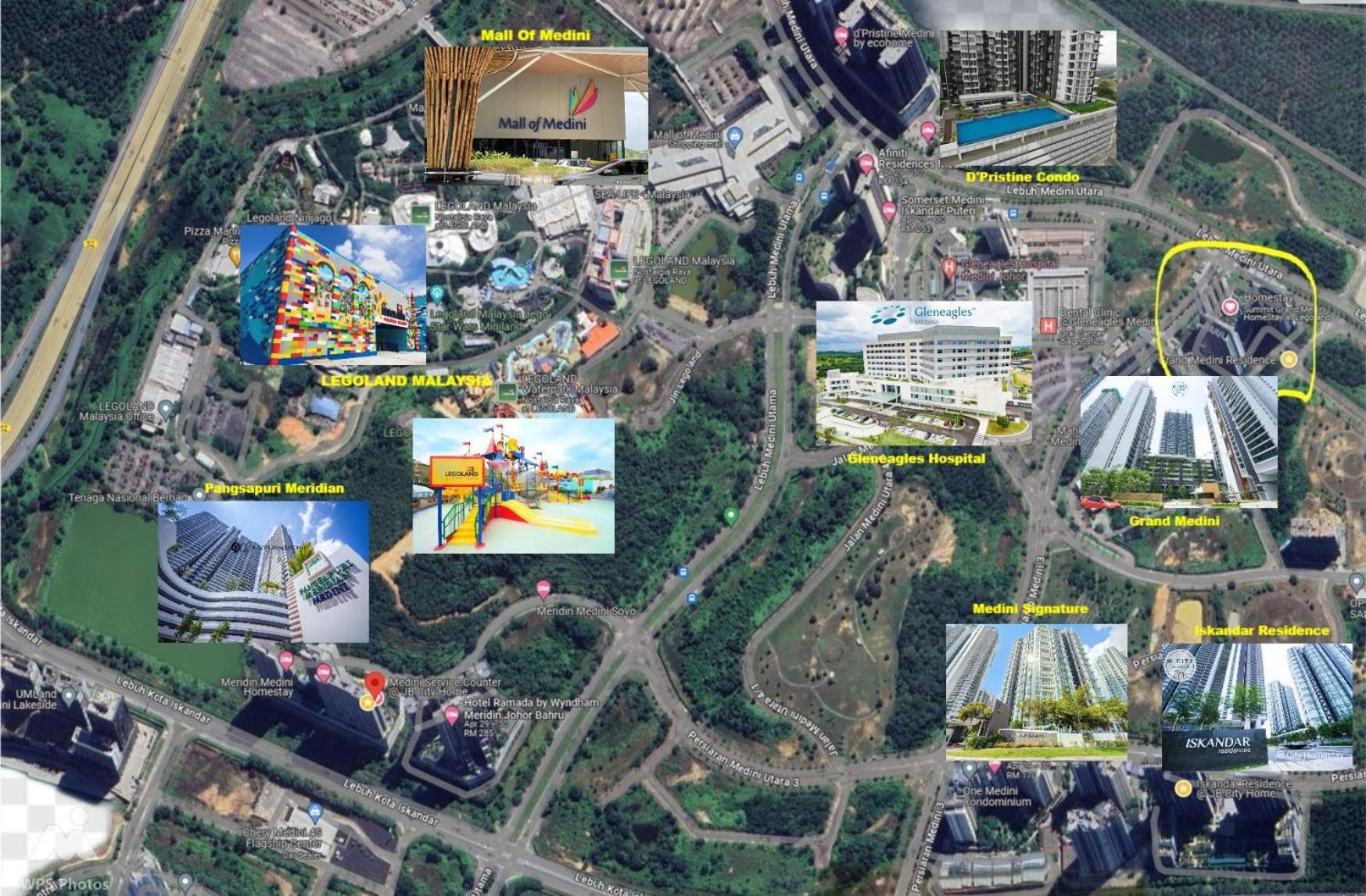 Grand Medini Suites By Rr Jbcity Nusajaya  Exterior foto